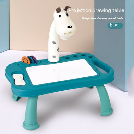 Enlightening Early Education Baby Deer Projection Drawing Doodle Board Educational Toys Wholesale