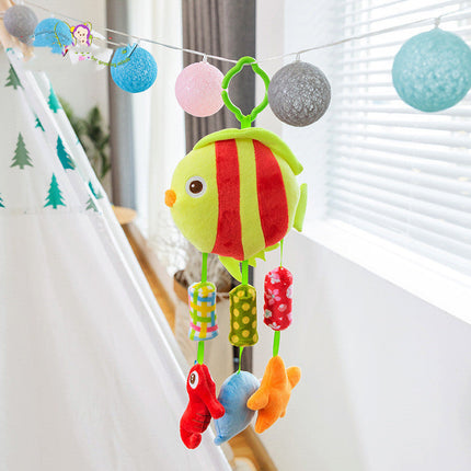 Cute Animal Wind Bell Baby Toy 0 Grip Baby Bed Bell