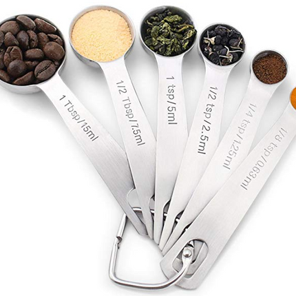 Stainless Steel Kitchen Seasoning Measuring Spoons