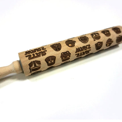 Rolling Pin Christmas Embossing