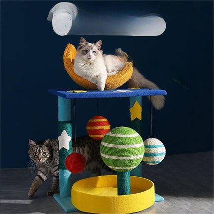 Shelf Cat Nest Small Tree One Toy Supplies