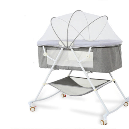 Crib newborn multifunctional comfort baby baby portable baby shaker foldable European cradle bed