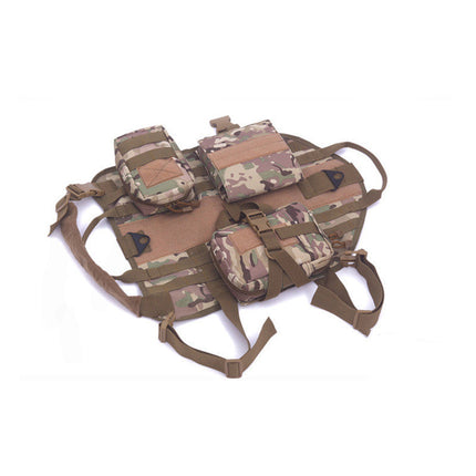 Outdoor army fan tactical dog clothing