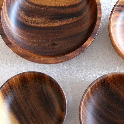 Acacia wooden bowl wooden tableware