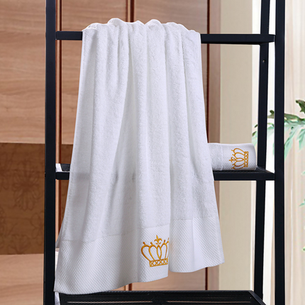 Cotton gift towel custom embroidery boutique hotel hotel sauna large bath towel