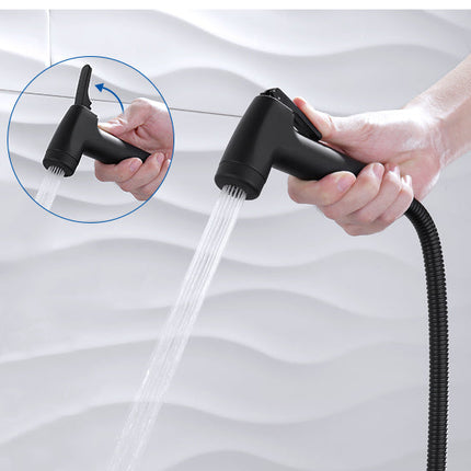 Bathroom cleaning nozzle