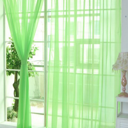 Curtains Solid Tulle Modern Curtains For Living Room Transparent Tulle Curtains Window Sheer For The Bedroom