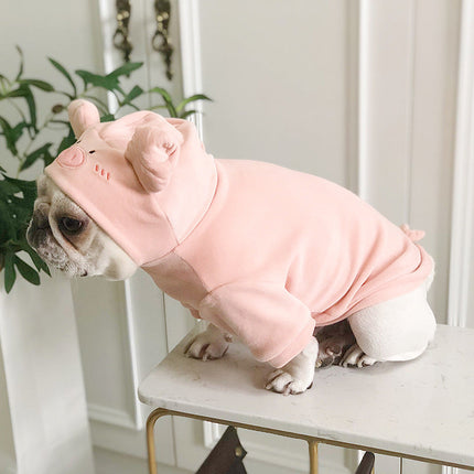 Pig Sweater New Year's Clothing Creative Pet Clothing Cat Clothes Dog Clothes