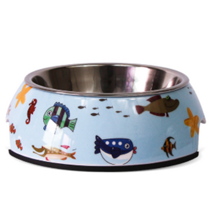 Dog Bowl Cat Bowl Cat Food Bowl Stainless Steel Pet Supplies