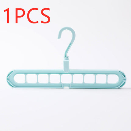 9-hole Clothes Hanger Organizer Space Saving Hanger