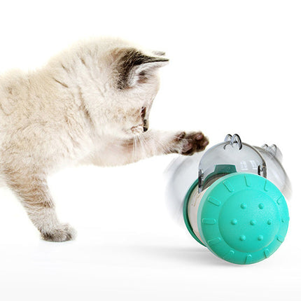 Pet Supplies Tumbler Teasing Cat Swinging Leaking Ball Without Electric Pet Dog Toy