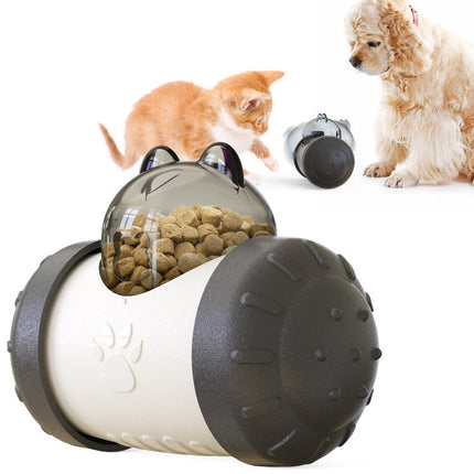 Pet Supplies Tumbler Teasing Cat Swinging Leaking Ball Without Electric Pet Dog Toy