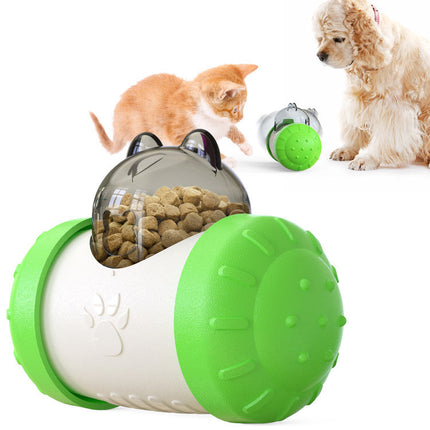 Pet Supplies Tumbler Teasing Cat Swinging Leaking Ball Without Electric Pet Dog Toy