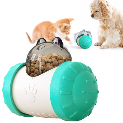 Pet Supplies Tumbler Teasing Cat Swinging Leaking Ball Without Electric Pet Dog Toy