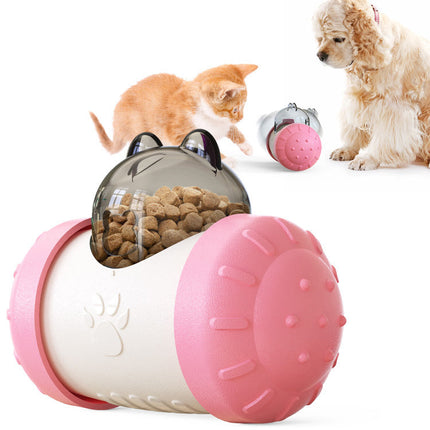 Pet Supplies Tumbler Teasing Cat Swinging Leaking Ball Without Electric Pet Dog Toy