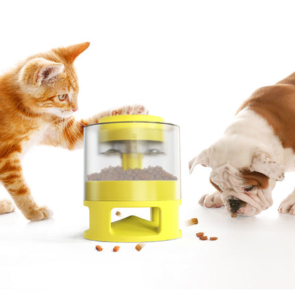 The New Pet Cat Supplies Training Fun Dog Toy Food Utensils Press The Ejector Training Slow Food Leaking Device