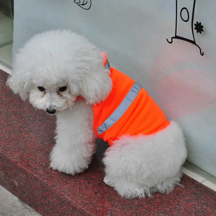 Summer Pet Clothing Dog Reflective Clothing Work Dog Safety Clothing