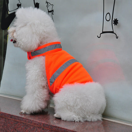 Summer Pet Clothing Dog Reflective Clothing Work Dog Safety Clothing