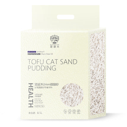 Tofu Cat Litter Plus Amount Pet Doffer Cat Fine Litter Deodorant Cat Litter Cat Dust-Free Clumping Corn Pet Supplies