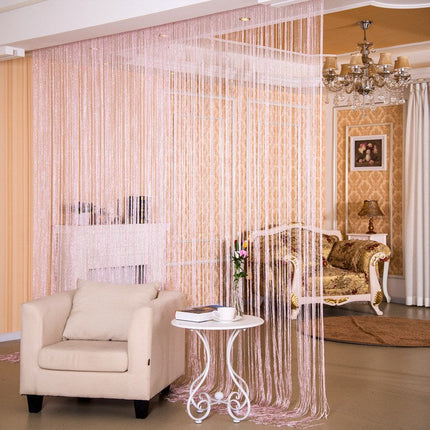 Door Curtain Dilver Thread Curtain Partition Curtain Hanging Curtain Window Screen