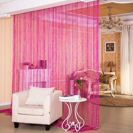 Door Curtain Dilver Thread Curtain Partition Curtain Hanging Curtain Window Screen