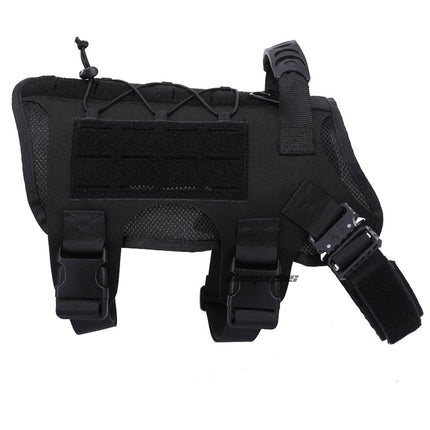 Three Colors Into Nylon Tactical Dog Clothing Outdoor Vest Outdoor Laser Tactical Dog Vest Traction Rope