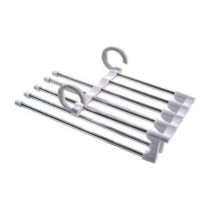 Telescopic Folding Multifunctional Pants Rack Pants Hanger Household