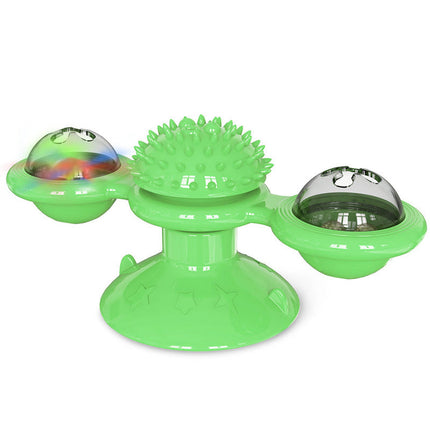 Mint Ball Turntable Funny Cat Stick Set Toy Pet Supplies