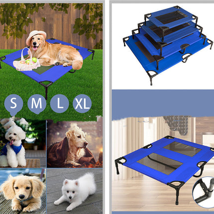 Pet Supplies Cat Litter Dog Cage Pet Trampoline Folding Portable Camping Bed