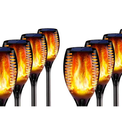 Solar Flame Flickering Garden Led Light Ip65 Outdoor Solar Tiki Torch Light Spotlights Landscape Decoration Led Lamp