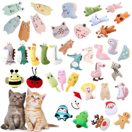 Pet Cat Plush Toy Bite Toy Catnip Pet Supplies