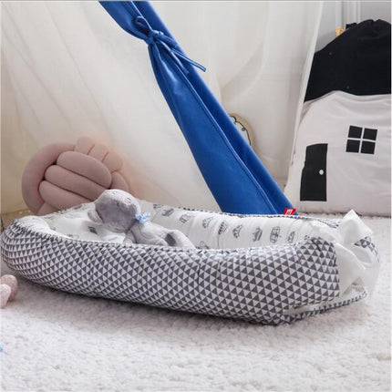 Baby Removable and Washable Bed Crib Portable Crib Travel Bed for Children Infant Kids Cotton Cradle