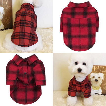 Pet Dog Fashion Simple Shirt Clothing