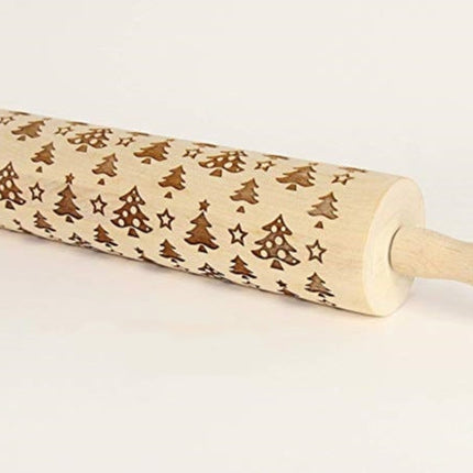 Rolling Pin Christmas Embossing