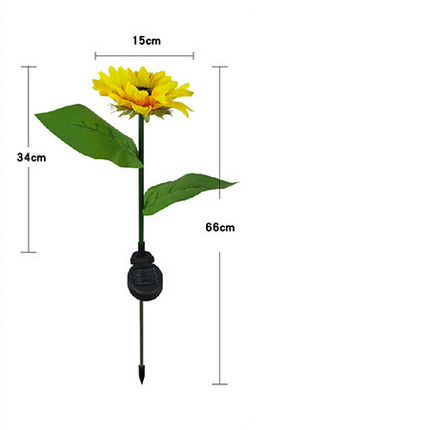 LED Solar Sunflower Lamps Solar Light Decorative Lights