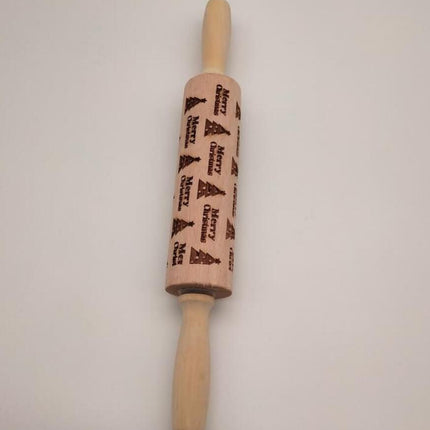 Rolling Pin Christmas Embossing