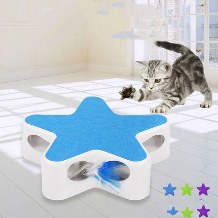 Pet Supplies Amazon Five-pointed Star Funny Cat Box