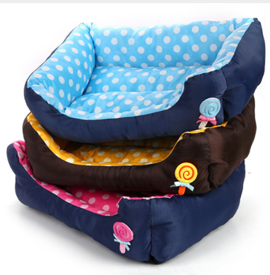 Warm wave pet dog dog sofa bed cat litter lollipop Teddy dog kennel