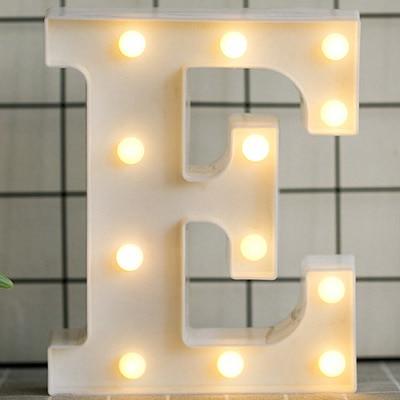 HOME IMPROVEMENT - LED ALPHABET NIGHT LIGHT