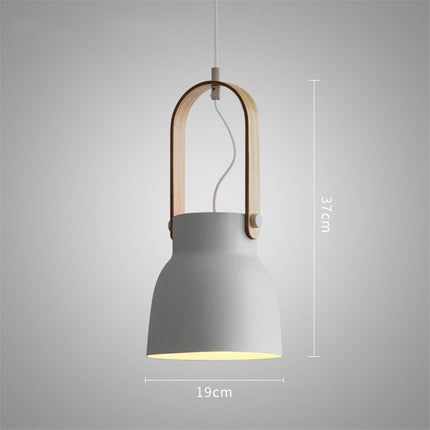 Nordic Loft LED Iron Pendant Lights Restaurant Room Bedroom