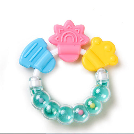 Ring Toys Baby Tooth Rubber Molar Bar Baby Ring Silica Rubber Bite Wholesale Ring Tooth Rubber