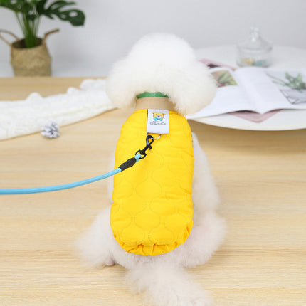 Dog Clothes Puppy Velvet Vest Pet Clothing Autumn And Winter