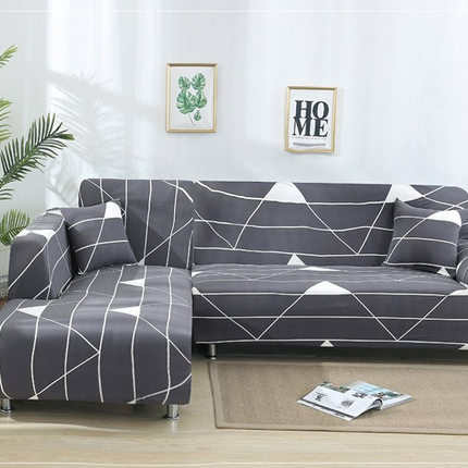 L shaped Sofa Cover Stretch Sectional Couch Cover Sofa Set