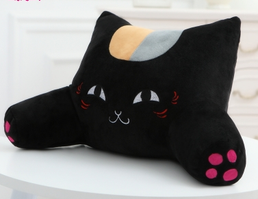 Cat pillow cushion bed back cushion cute waist cushion office sofa pillow lumbar cushion car pillow