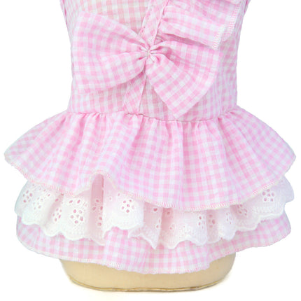 Pet Clothes Clothing Dog Supplies Bowknot Dress