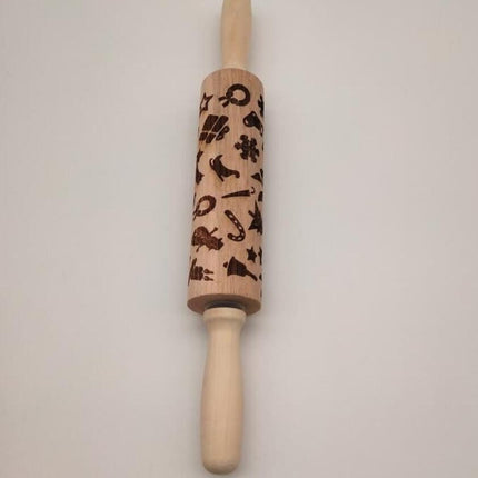 Rolling Pin Christmas Embossing