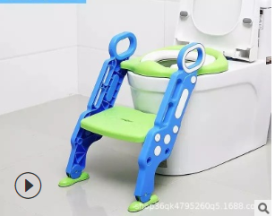 Auxiliary Toilet Ladder Children's Toilet Seat Supplies Infant Baby Ladder Folding Toilet