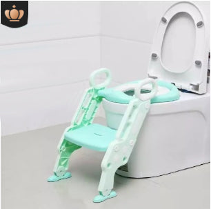 Auxiliary Toilet Ladder Children's Toilet Seat Supplies Infant Baby Ladder Folding Toilet