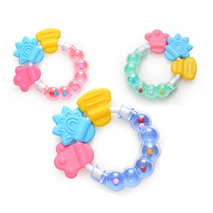 Ring Toys Baby Tooth Rubber Molar Bar Baby Ring Silica Rubber Bite Wholesale Ring Tooth Rubber