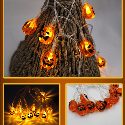 Halloween Decoration Pumpkin  Light  LED String Lights Lantern